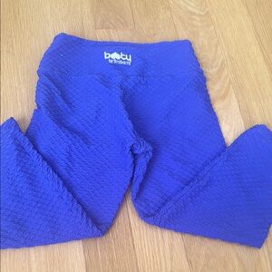 Booty by Brabants Blue Textured Leggings